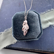 Mini Oak Leaf Necklace
