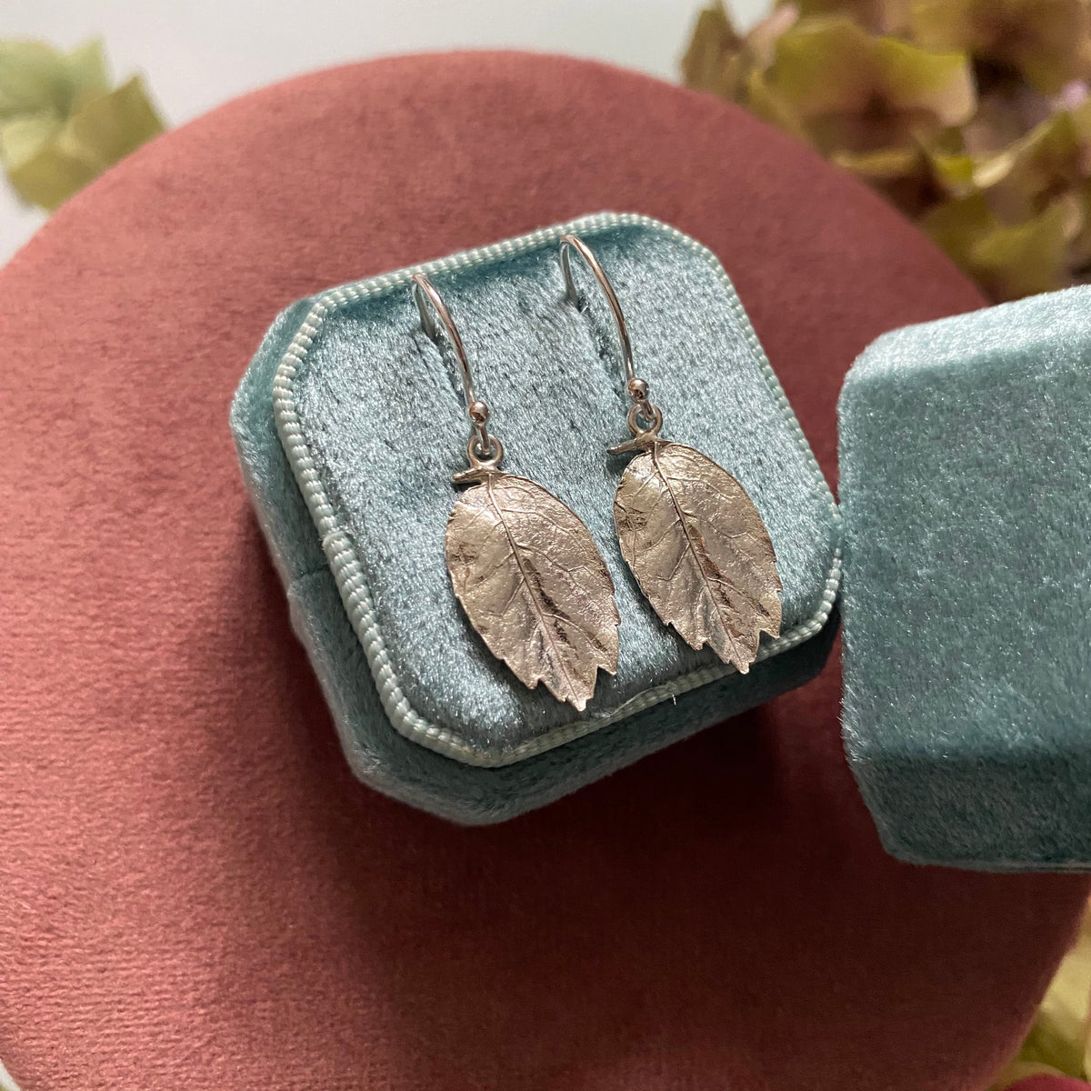 Rowan Leaf Earrings