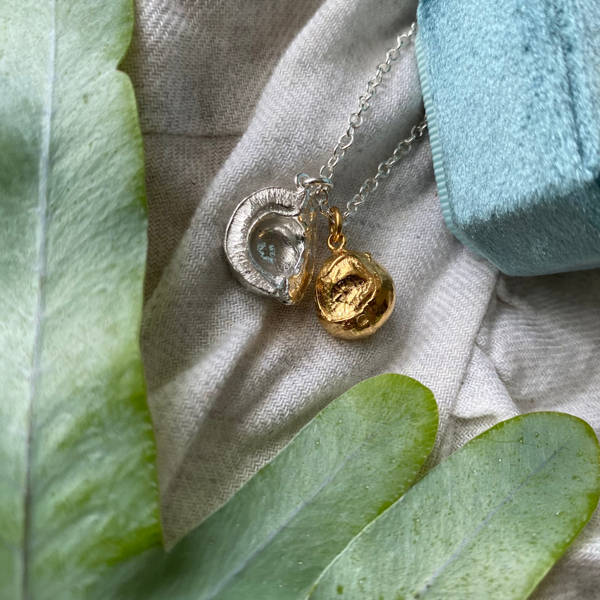 Conker and Shell Necklace