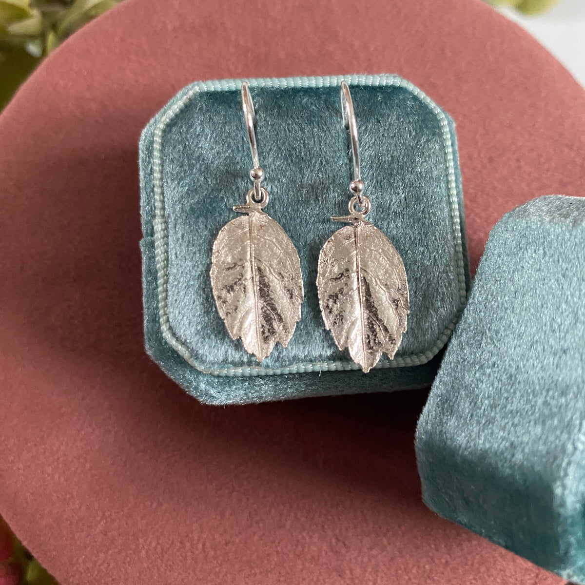Rowan Leaf Earrings