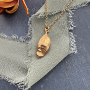 Honesty Seed Pod Necklace