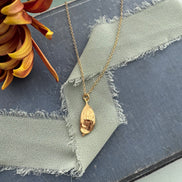 Honesty Seed Pod Necklace