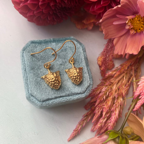 Raspberry Earrings