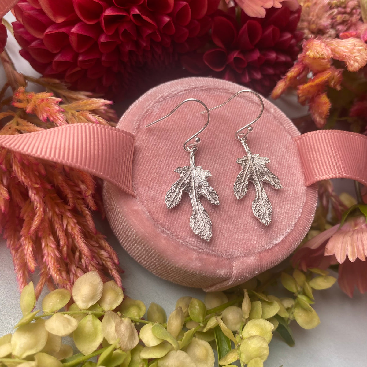 Fig Leaf Earrings
