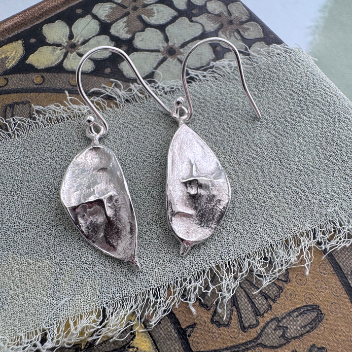 Honesty Seed Pod Earrings