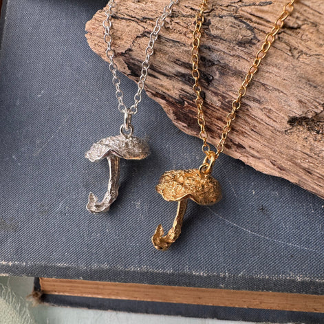 Mushroom Necklace