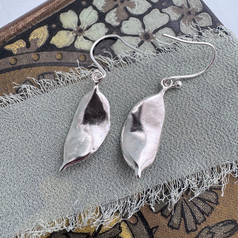 Honesty Seed Pod Earrings