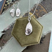 Honesty Seed Pod Necklace