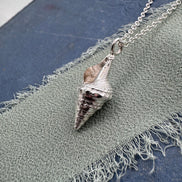 Large Spiral Shell Necklace