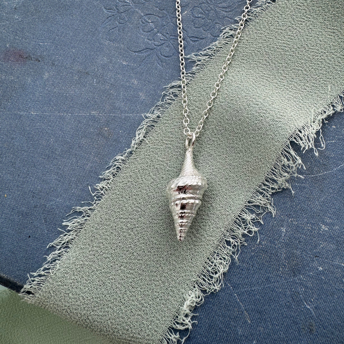 Large Spiral Shell Necklace