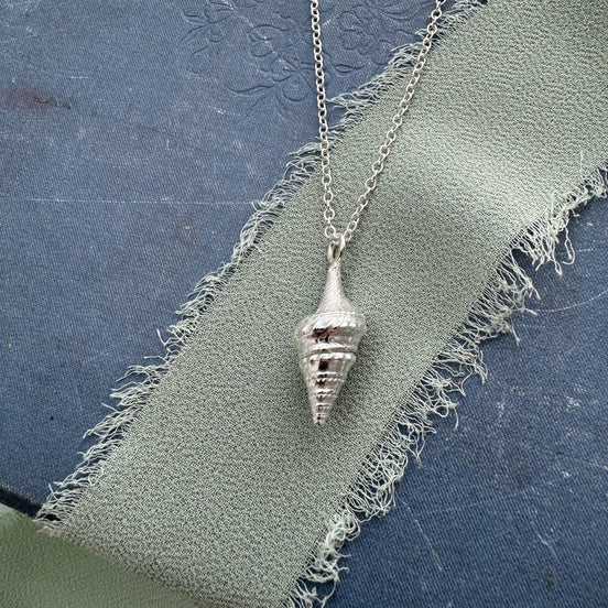 Large Spiral Shell Necklace