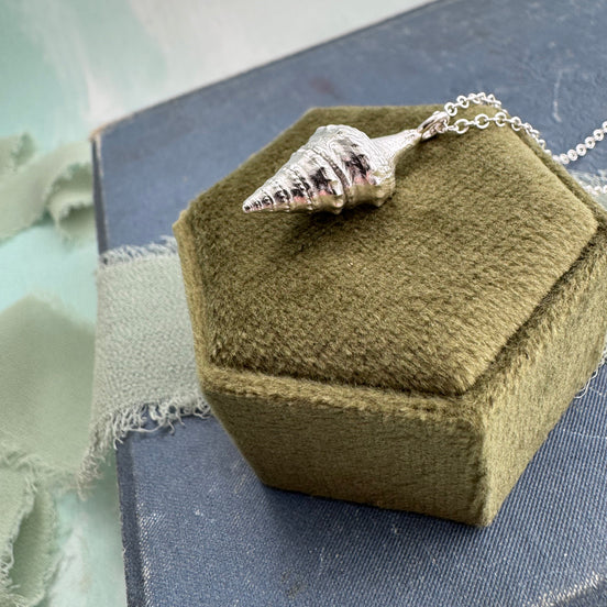 Large Spiral Shell Necklace