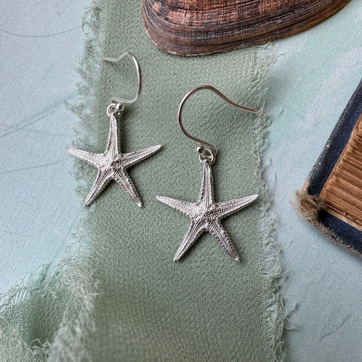 Mini Starfish Earrings