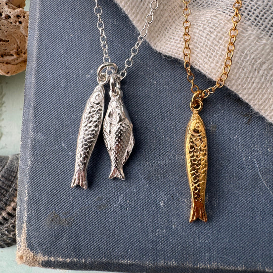 Pair of Fish Necklace