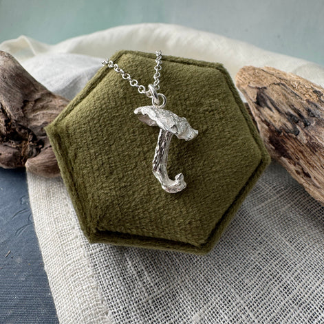 Mushroom Necklace