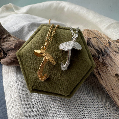 Mushroom Necklace