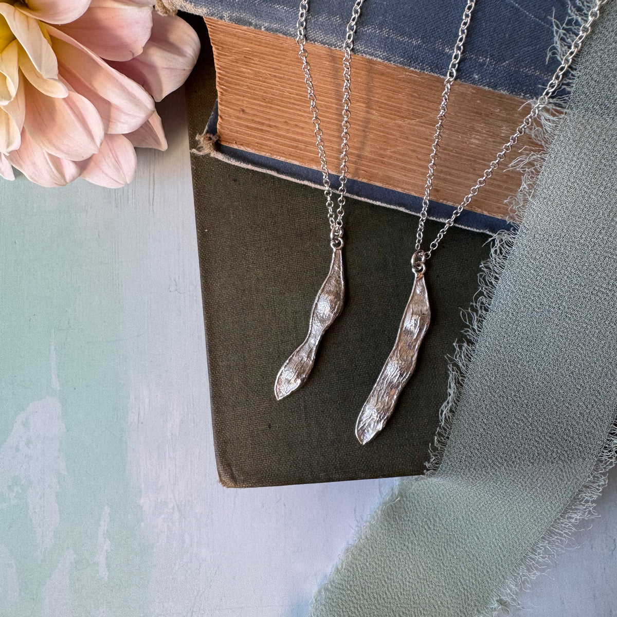 Two Peas in a Pod Necklace