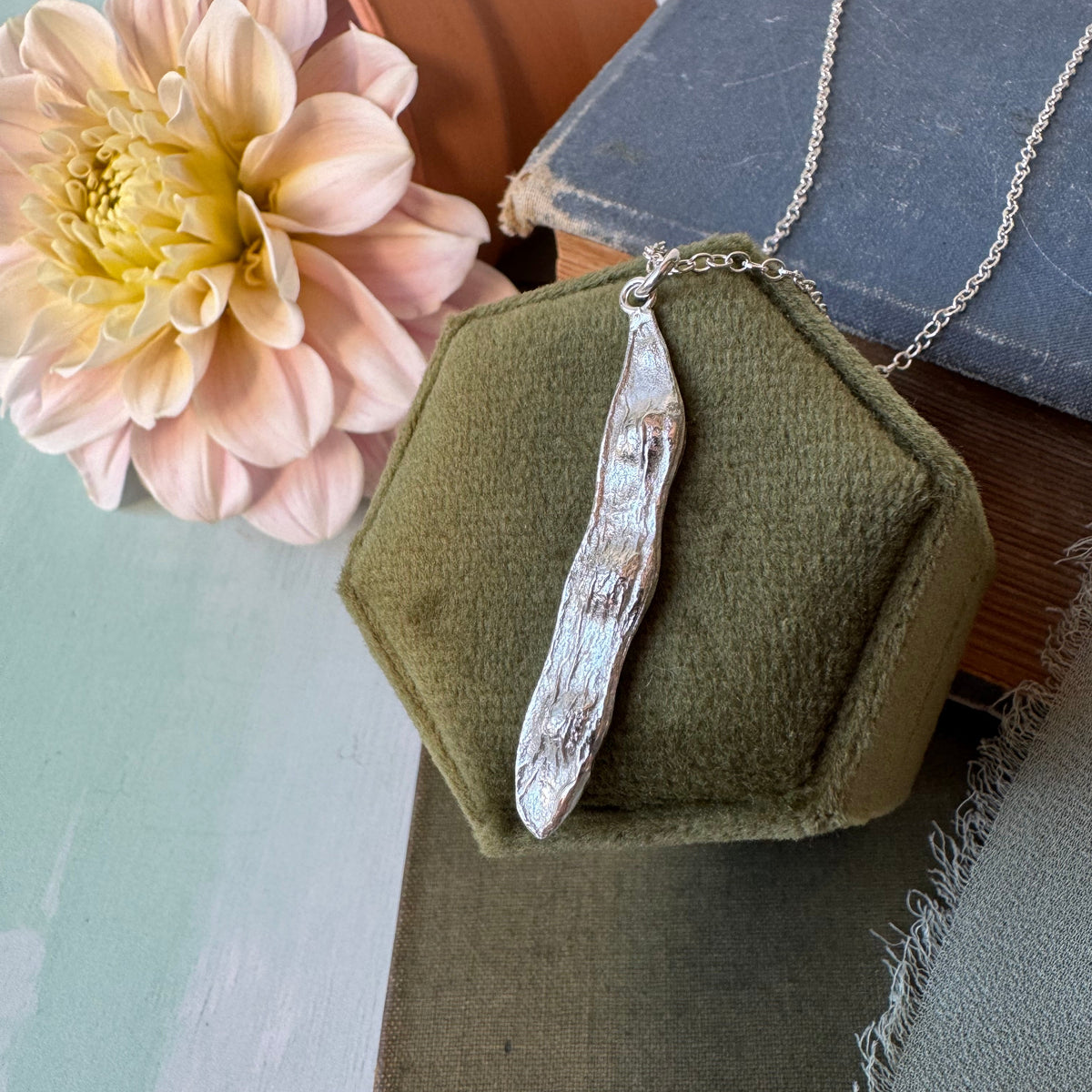 Three Peas in a Pod Necklace