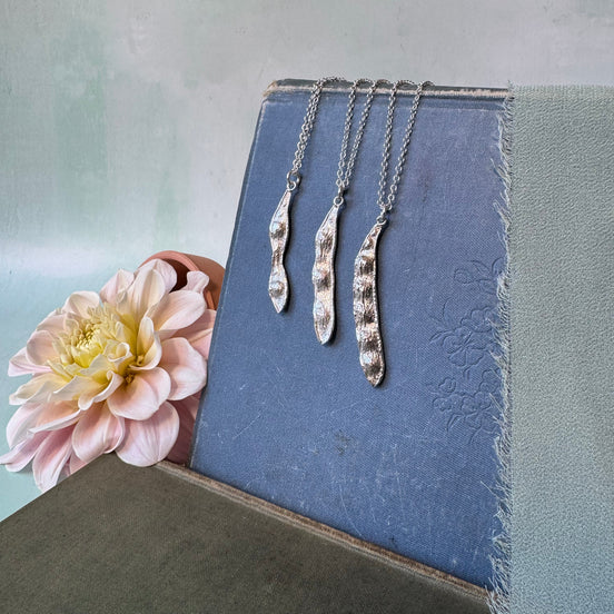 Two Peas in a Pod Necklace