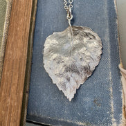 Birch Leaf Necklace