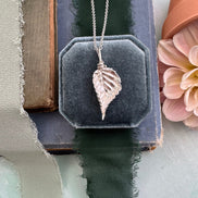 Bramble Leaf Necklace