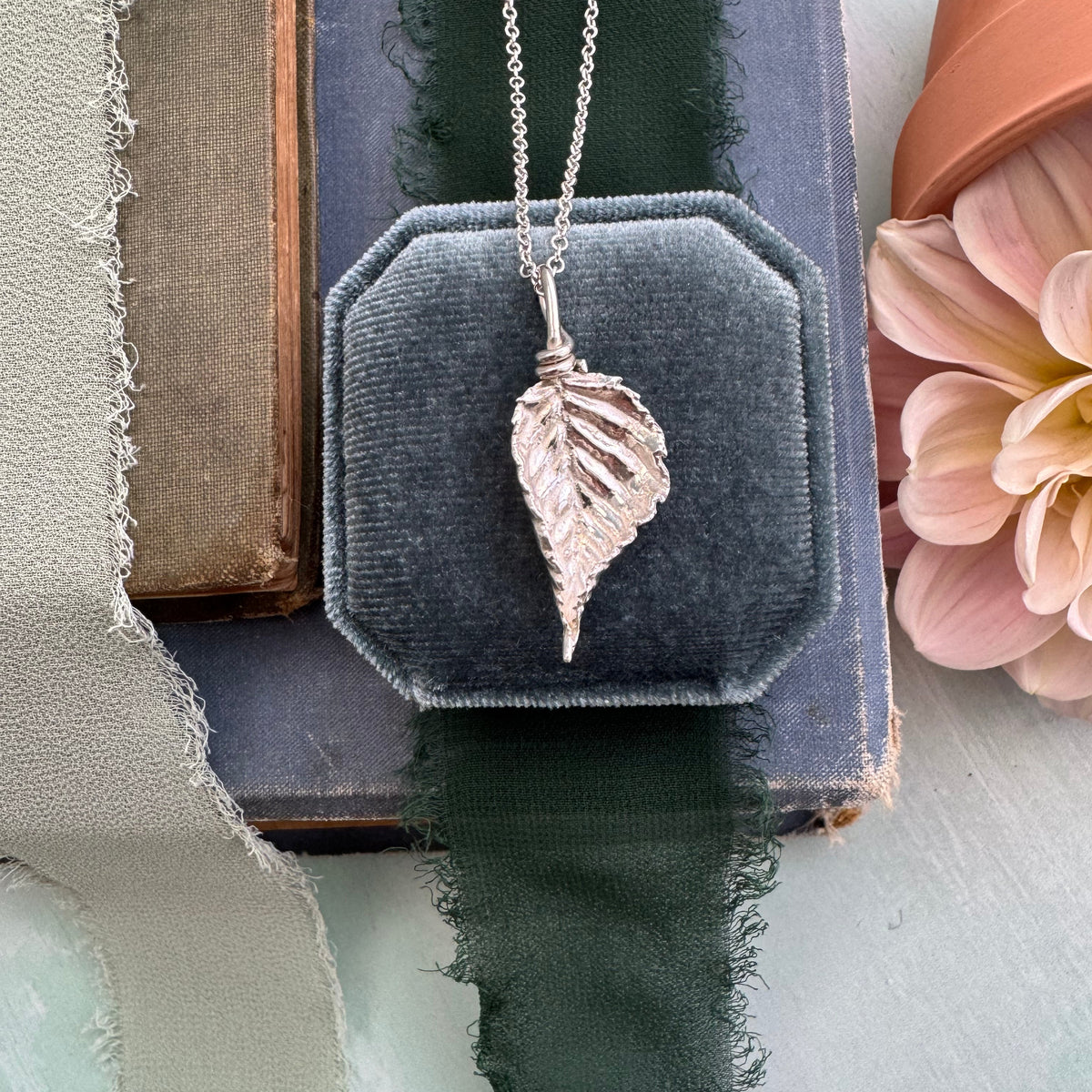 Bramble Leaf Necklace
