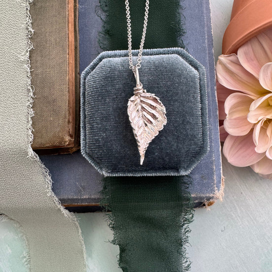 Bramble Leaf Necklace