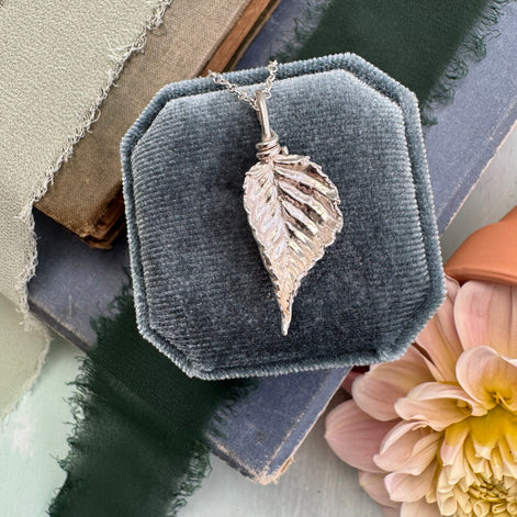 Bramble Leaf Necklace