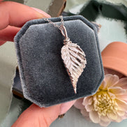 Bramble Leaf Necklace