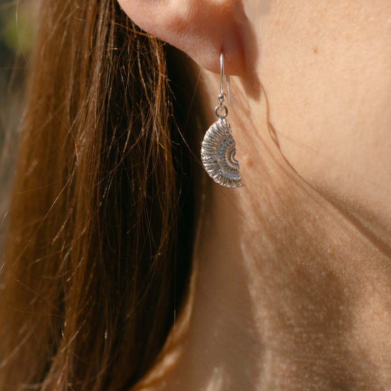 Ammonite Earrings