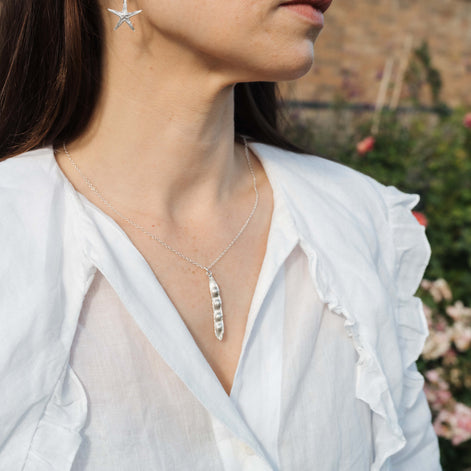 Four Peas in a Pod Necklace