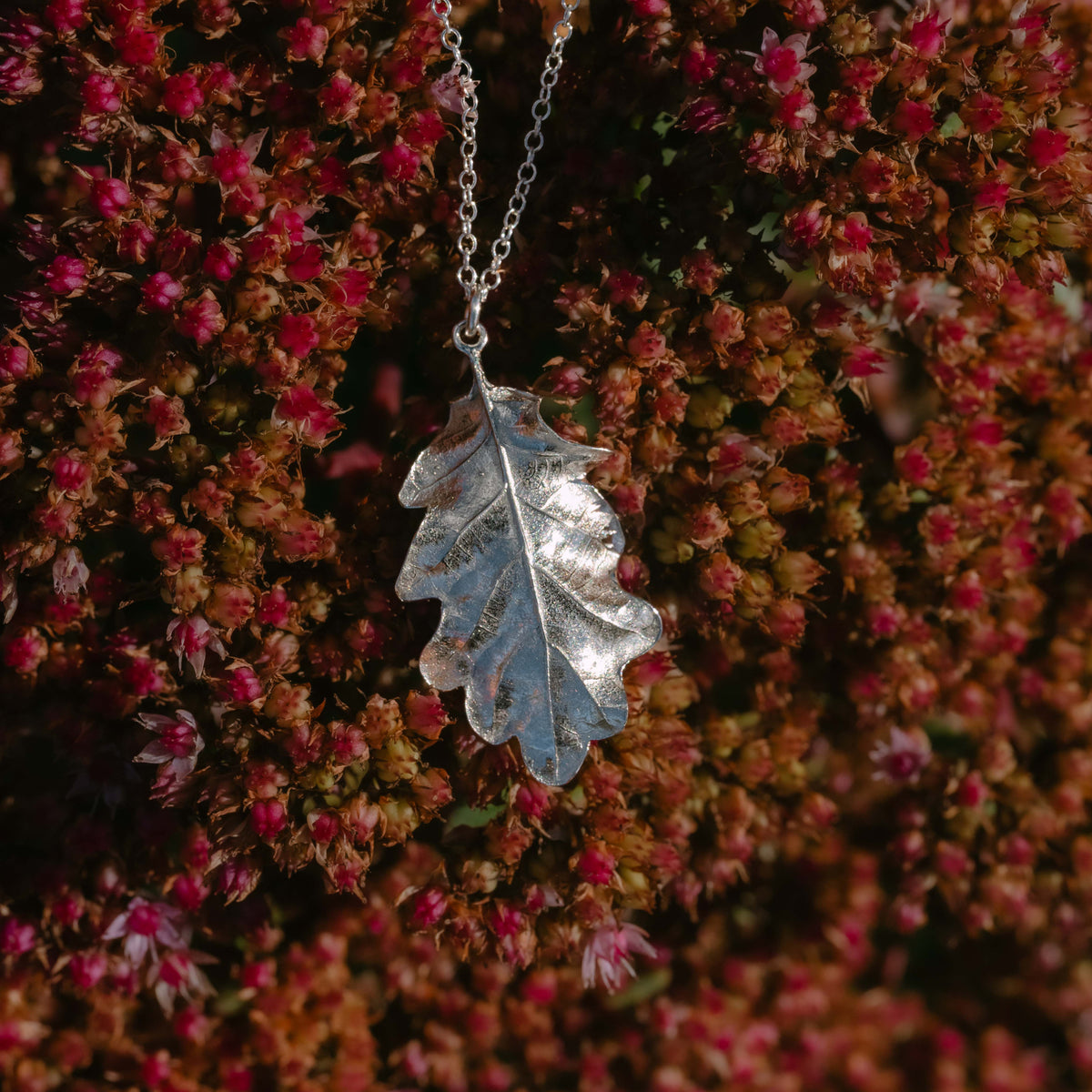 Oak Leaf Necklace