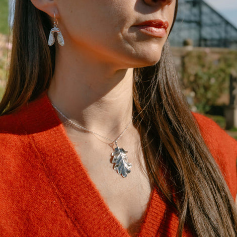 Oak Leaf Necklace