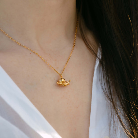 Snail Necklace