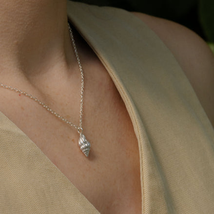Spiral Shell Necklace