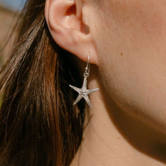 Mini Starfish Earrings