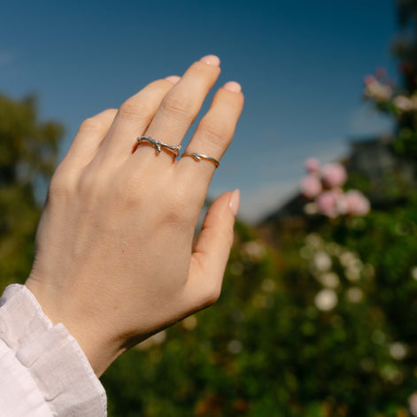 Fine Twig Bud Ring