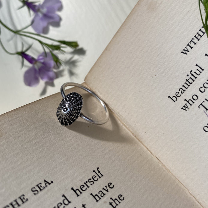 Sterling Silver Limpet Shell Ring