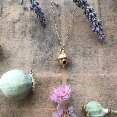 Acorn Necklace