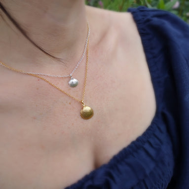 Small Cockle Shell Necklace