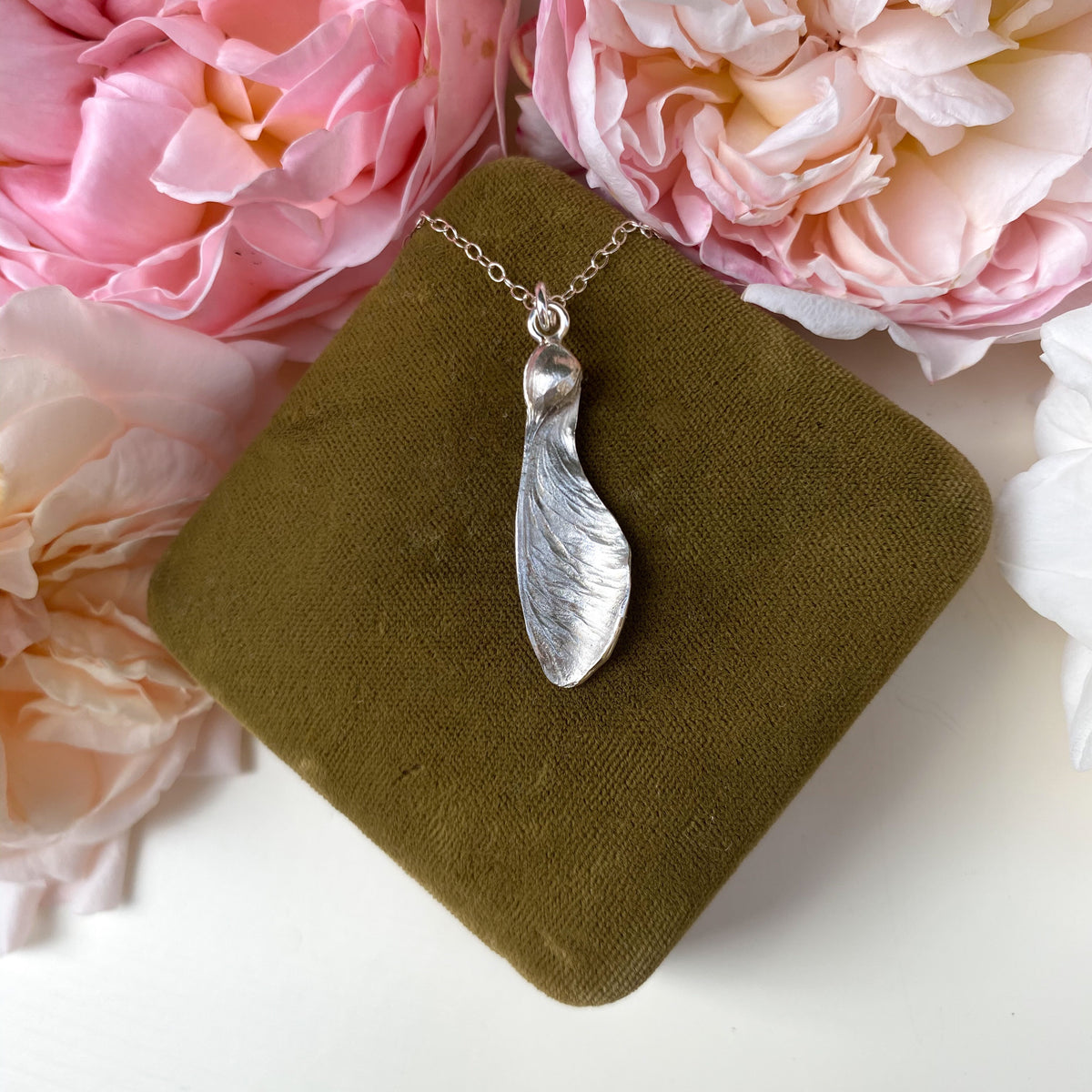 Sycamore Seed Necklace
