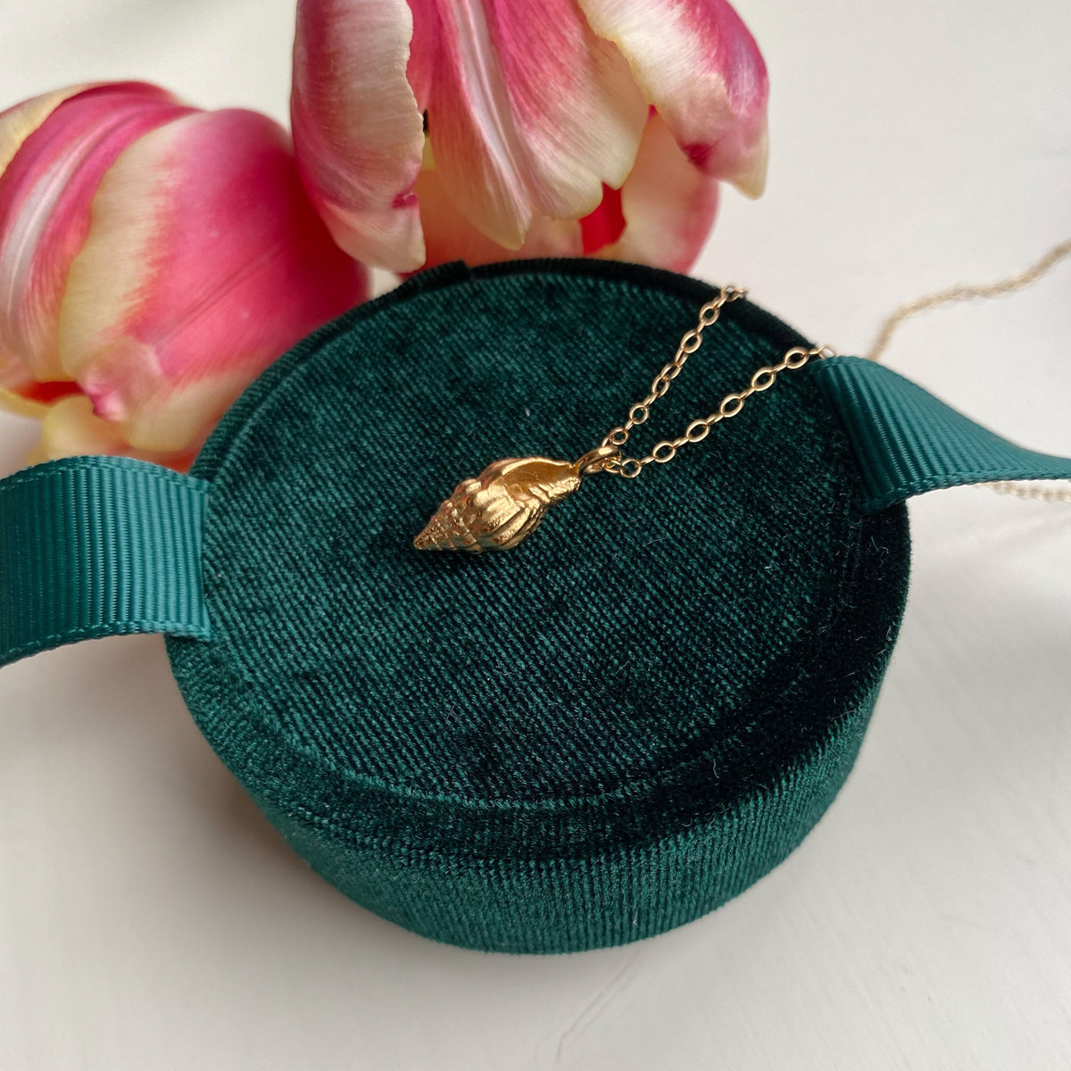 Spiral Shell Necklace