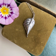 Bramble Leaf Necklace