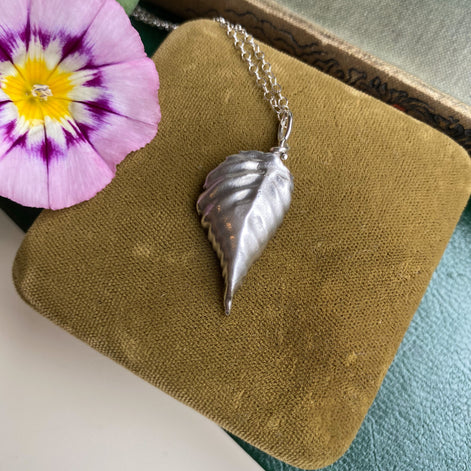 Bramble Leaf Necklace