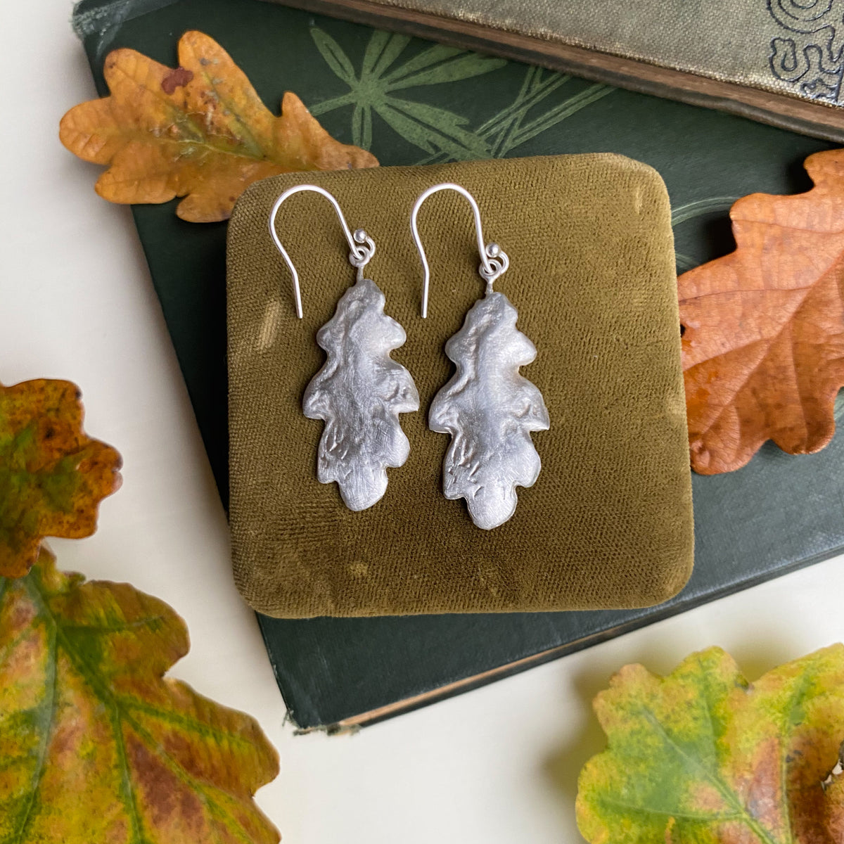 Oak Leaf Earrings
