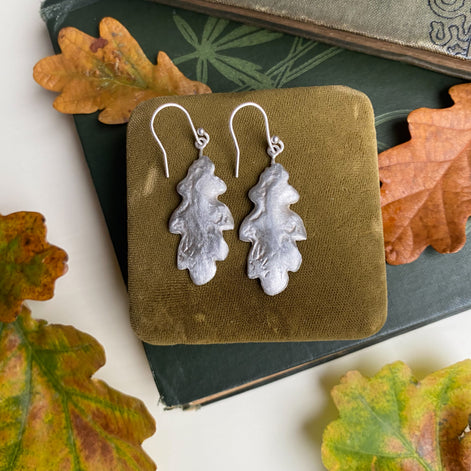 Oak Leaf Earrings