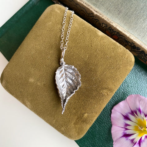 Bramble Leaf Necklace
