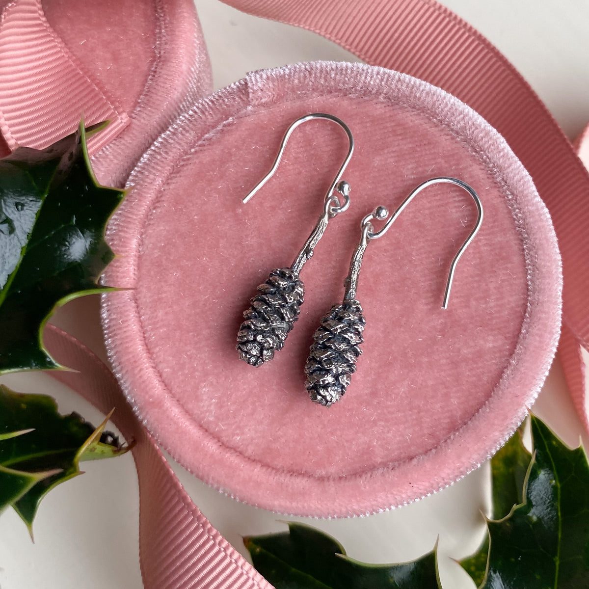 Pine Cone Earrings