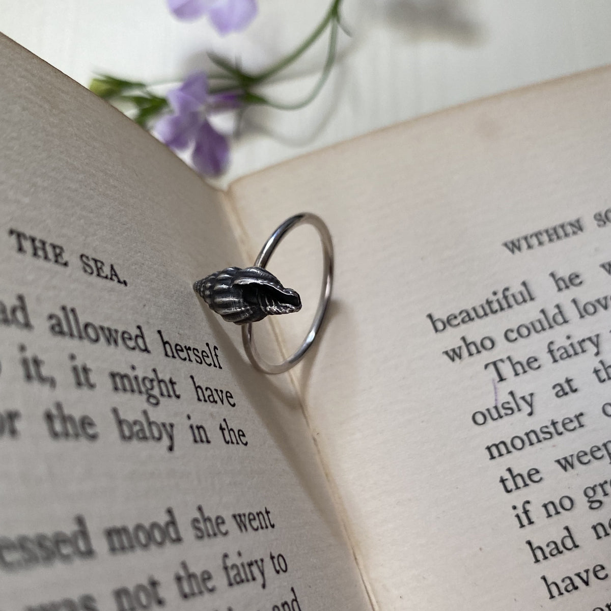 Spiral Shell Ring