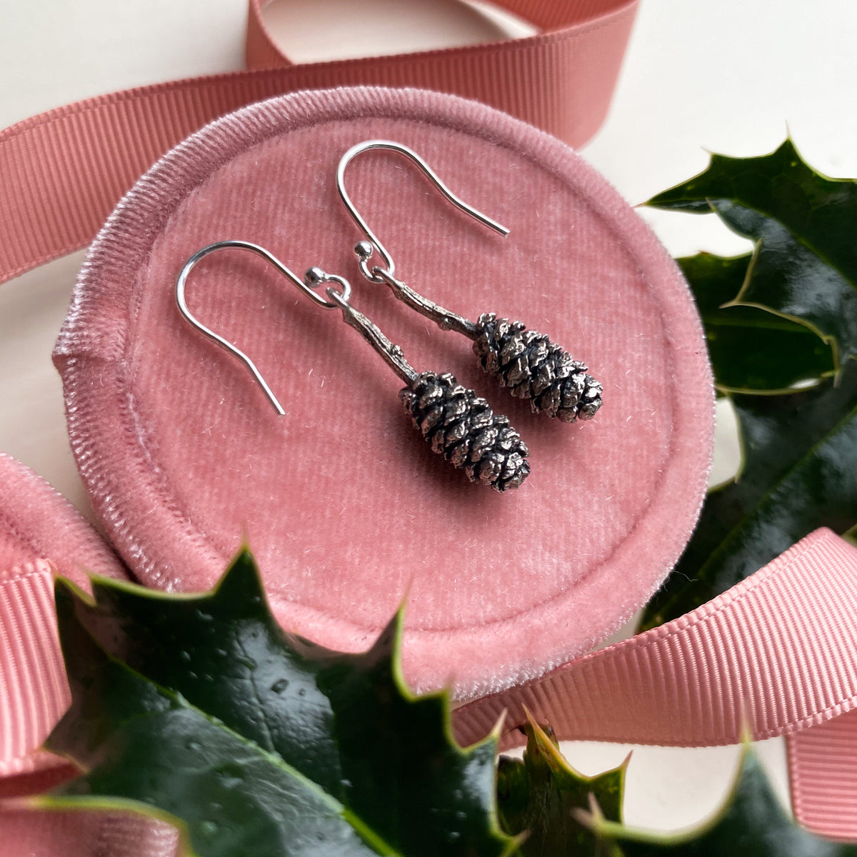 Pine Cone Earrings